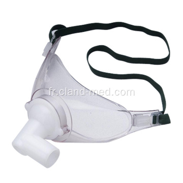 Masque de trachéotomie médical jetable en PVC de haute qualité